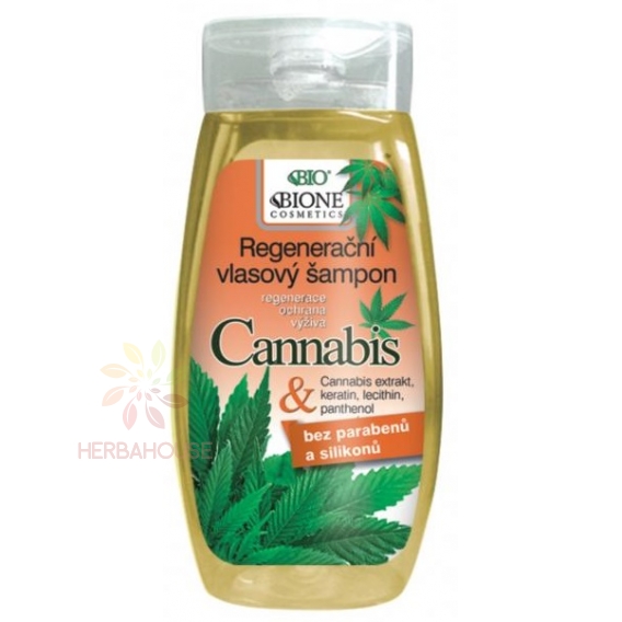 Obrázok pre Bione Cosmetics Cannabis Bio Șampon regenerant (260ml)