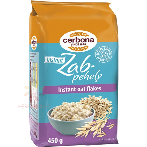 Obrázok pre Cerbona Fulgi de ovăz instant (450g)