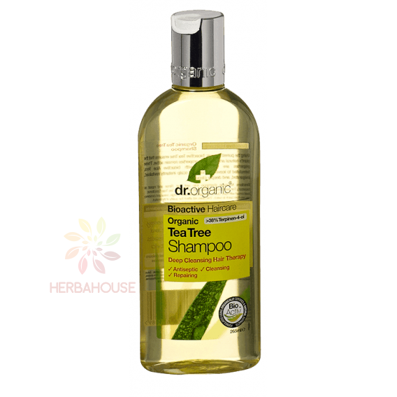 Obrázok pre Dr.Organic Bio Șampon cu Tea Tree (265ml)