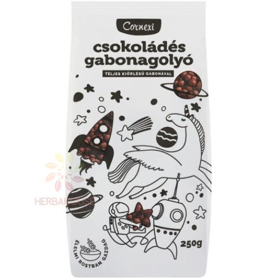 Obrázok pre Cornexi Biluțe de cereale din ciocolată integrală (250g)