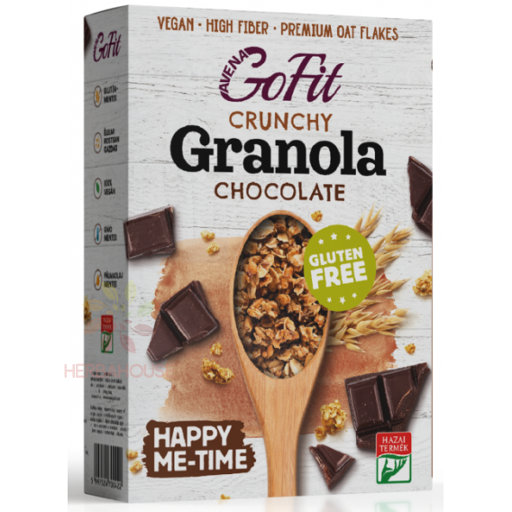 Obrázok pre Avena GoFit Granola fără gluten - ciocolată (250g)