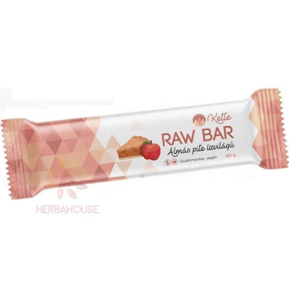 Obrázok pre Kette Raw Bar Baton de fructe fără gluten cu aromă de plăcintă cu mere (40g)