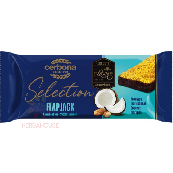 Obrázok pre Cerbona Selection Flapjack Baton de ovăz cu marțipan de nucă de cocos, semiînmuiat (40g)