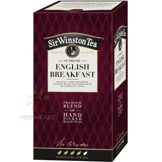 Obrázok pre Sir Winston Tea Supreme English Breakfast Ceai negru (20 buc)