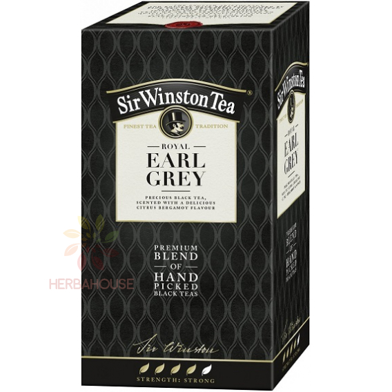 Obrázok pre Sir Winston Tea Royal Earl Grey Ceai negru (20 buc)