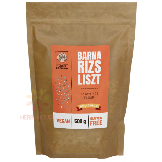 Obrázok pre Éden Prémium Făină de orez brun fără gluten (500g)