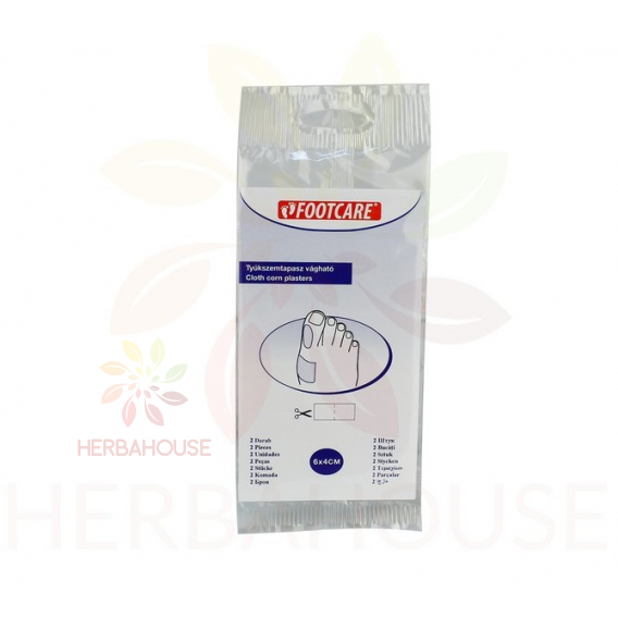 Obrázok pre FootCare plasture ochi de pui pentru tăiere 6x4cm (2buc)