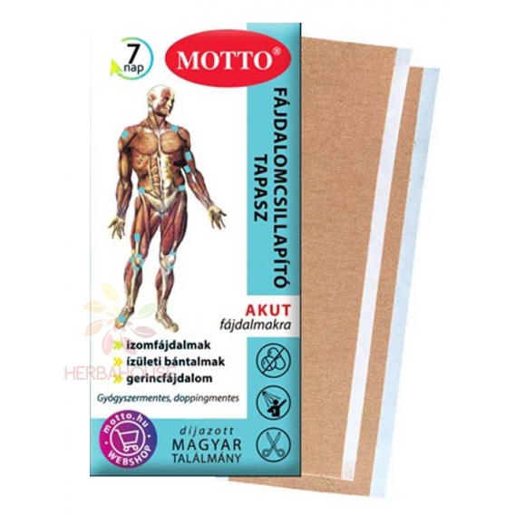 Obrázok pre Motto Plasture pentru durere acută pentru tăiere 5x15cm (2buc)