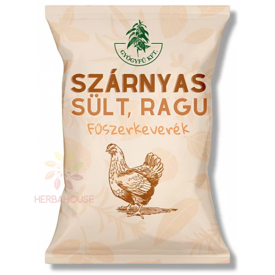 Obrázok pre Gyógyfű Amestec de condimente pentru pasare si ragu (30g)