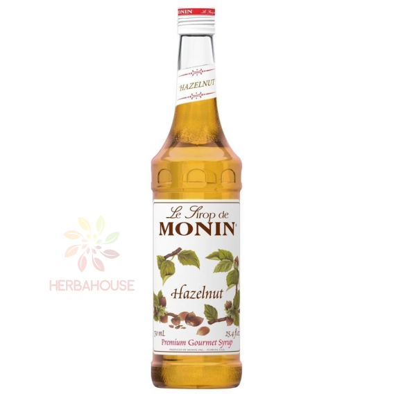 Obrázok pre Monin Sirop cu îndulcitori - alune (250ml)