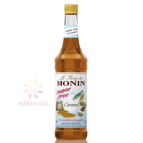 Obrázok pre Monin Sirop cu îndulcitori - caramel (250ml)