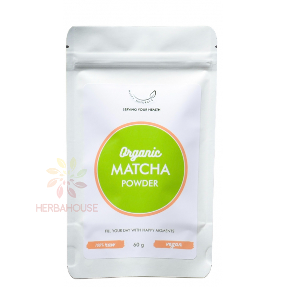 Obrázok pre Happy Naturals Bio Matcha pudră (60g)