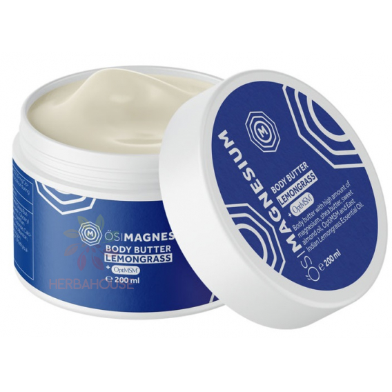 Obrázok pre Ősi Magnézium Unt de corp cu magneziu + OptiMSM - lemongrass (200ml)