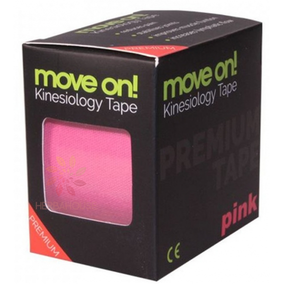 Obrázok pre Move On Banda de kinesiologie - roz 5cm x 5m (1buc)