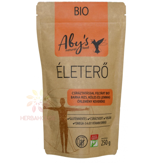 Obrázok pre Aby Bio Amestec fără gluten de semințe încolțite măcinate (250g)