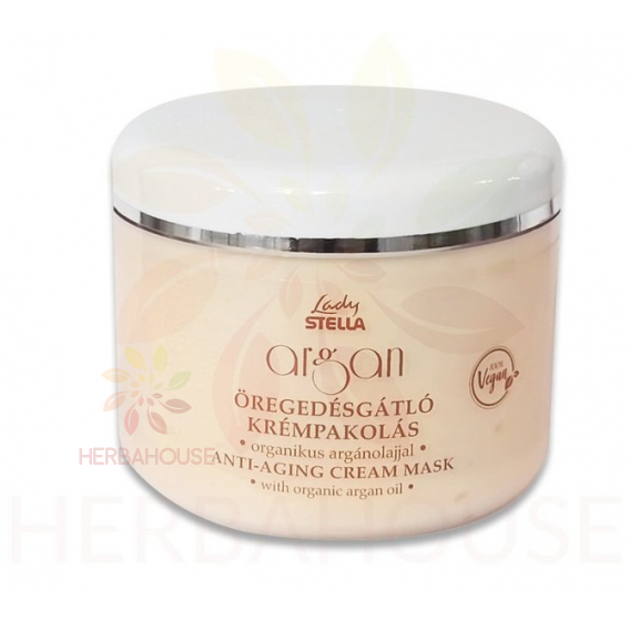 Obrázok pre Lady Stella Mască cremă anti-îmbătrânire cu ulei de argan organic (200ml)