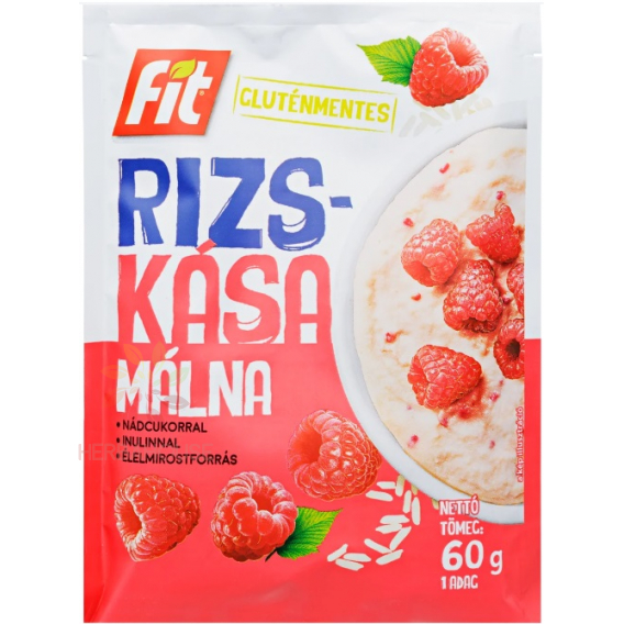 Obrázok pre Fit Terci de orez fără gluten cu zmeură (60g)