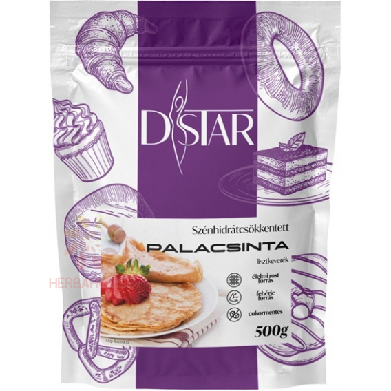 Obrázok pre ​D-Star Amestec de făină pentru clătite cu conținut redus de carbohidrați (500g)