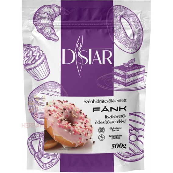 Obrázok pre D-Star Amestec de făină pentru prepararea gogoșilor cu conținut redus de carbohidrați (500g)