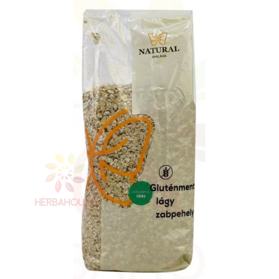 Obrázok pre Natural Fulgi de ovăz fină fără gluten (500g)