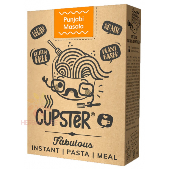 Obrázok pre Éden Prémium Cupster Punjabi Masala Paste instant fără gluten cu sos indian ușor picant (87g)