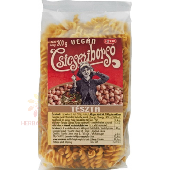 Obrázok pre Józsa Vegan Paste de năut fusilli (200g)