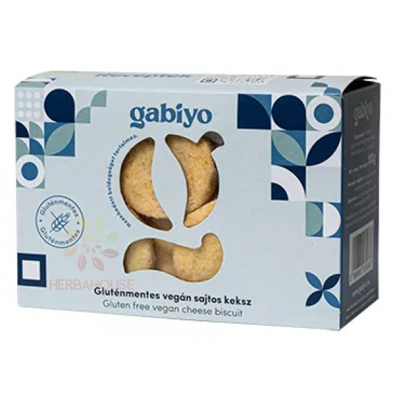 Obrázok pre Gabiyo Vegan Biscuiți crocanți cu brânză fără gluten (100g)