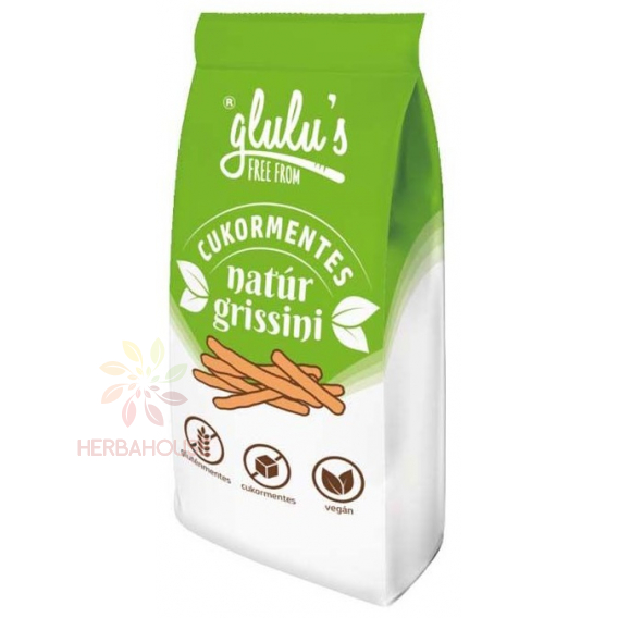 Obrázok pre Glulu's FreeFrom Vegan Grissini fără gluten (70g)