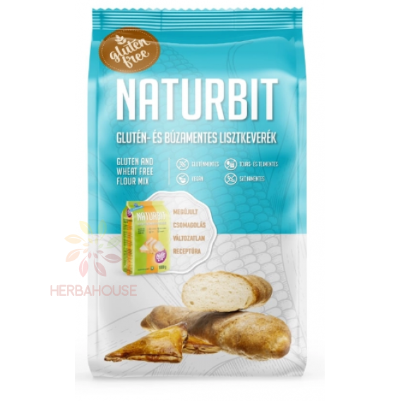 Obrázok pre Naturbit Vegan Amestec de făină fără gluten universal (1000g)