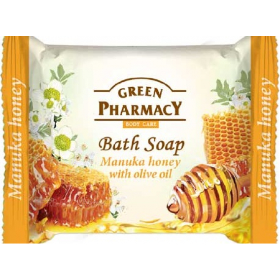 Obrázok pre Green Pharmacy Săpun cu miere de manuka și ulei de măsline (100g)