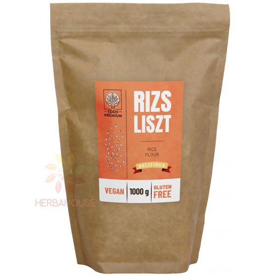 Obrázok pre Éden Prémium Făină de orez alb fără gluten (1000g)