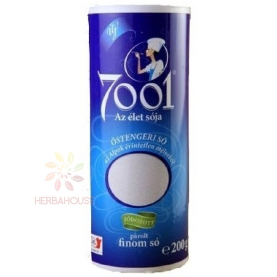 Obrázok pre 7001 Sare de mare fină iodată (200g)
