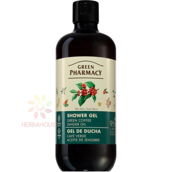 Obrázok pre Green Pharmacy Gel de duș Cafea verde și ulei de ghimbir (500ml)