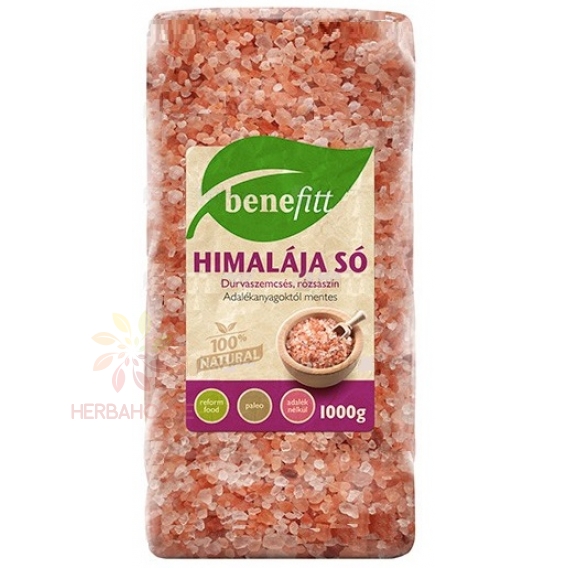 Obrázok pre Benefitt Sare grosieră roz de Himalaya (1000g)