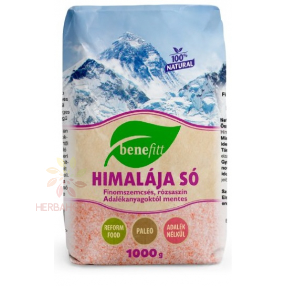 Obrázok pre Benefitt Sare fină roz de Himalaya (1000g)