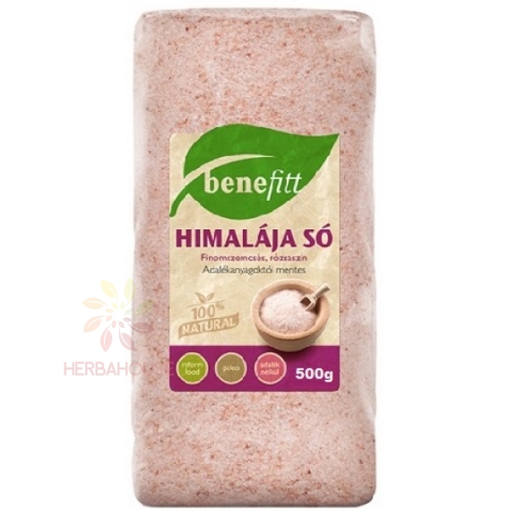 Obrázok pre Benefitt Sare fină roz de Himalaya (500g)