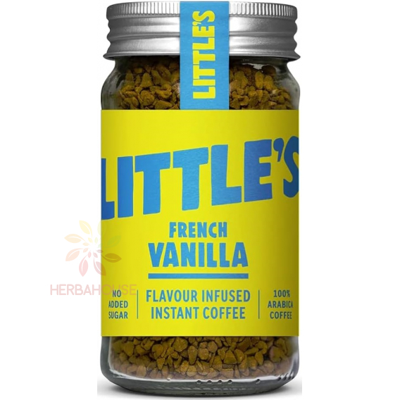 Obrázok pre Littles Cafea instant cu aroma de vanilie (50g)