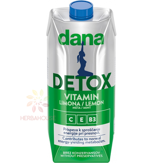 Obrázok pre Dana Vitamin Detox Băutură necarbogazoasă cu aromă de lămâie și mentă (750ml)