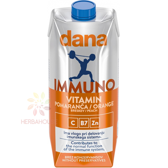 Obrázok pre Dana Vitamin Immuno Băutură necarbogazoasă cu aromă de portocale (750ml)