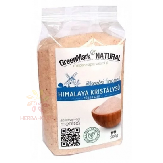 Obrázok pre GreenMark Natural Sare fină roz de Himalaya (500g)