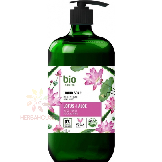 Obrázok pre Bio Naturell Săpun cremă lichid cu pompă Lotus și aloe (946ml)