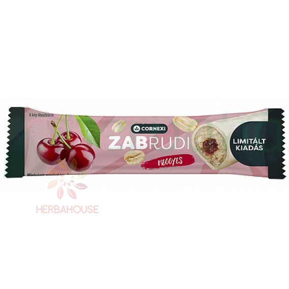 Obrázok pre Cornexi Zabrudi Baton de fulgi de ovaz cu umplutura de cirese in iaurt (30g)