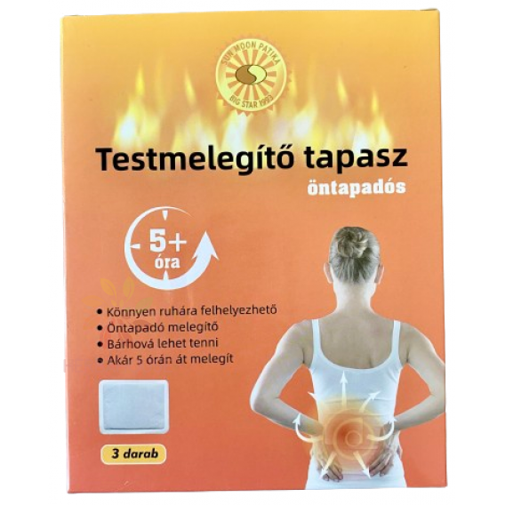 Obrázok pre Sun Moon Plasture autoadeziv pentru încălzirea corpului (3buc)