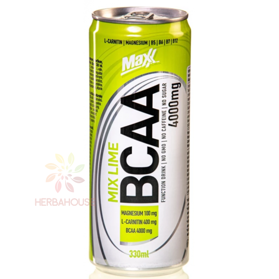 Obrázok pre Maxx BCAA Mix Lime băutură răcoritoare carbogazoasă cu aromă de citrice (330ml)