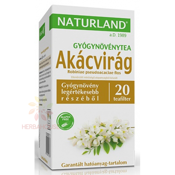 Obrázok pre Naturland Ceai portionat Salcâm alb - floare (20buc)