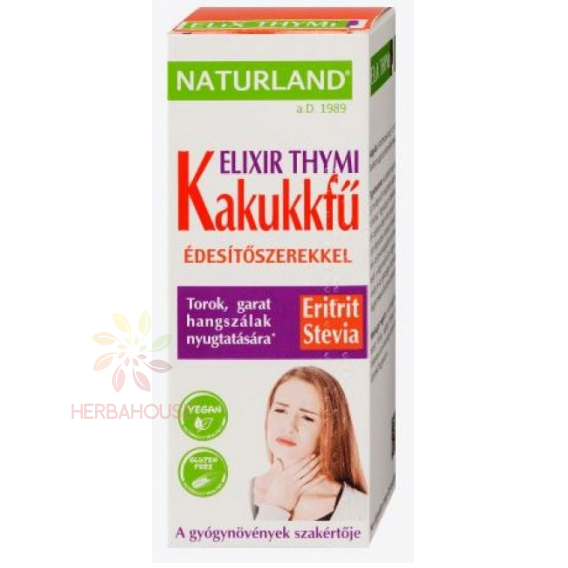 Obrázok pre Naturland Elixir Thymi Picături de cimbru cu îndulcitor (150ml)