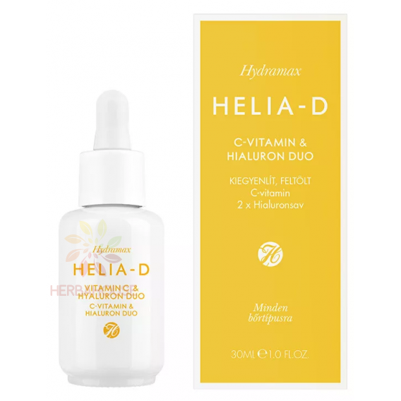 Obrázok pre Helia-D Hydramax Ser pentru piele cu vitamina C și acid hialuronic (30ml)