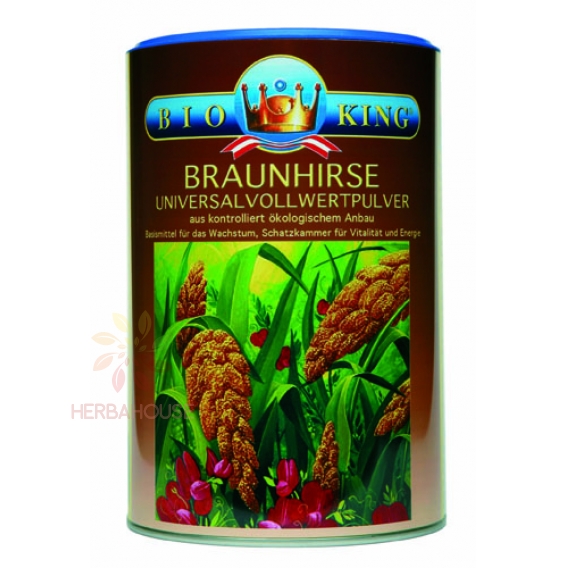Obrázok pre BioKing Bio Făină integrală de mei brun (500g)
