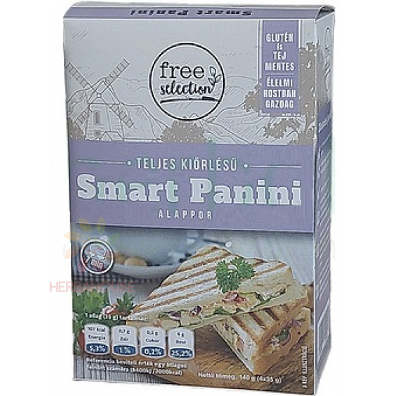 Obrázok pre Free Selection Smart Panini Fără gluten amestec de faina integrala (140g)