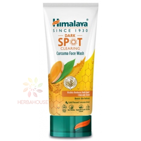 Obrázok pre Himalaya Dark Spot Gel de curățare facială strălucitor cu turmeric organic (150ml)